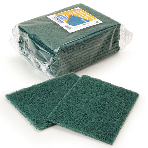 Ref. 1105 - 10 Estropajos fibra verde standard